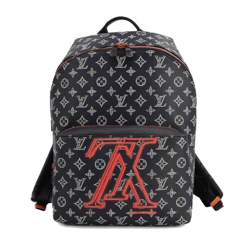 Louis Vuitton Monogram Ink Upside Down Apollo Backpack Navy 